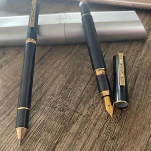 Luxury special edition from Corum ( Swiss watch) fountain and rollerball pen set
